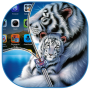 icon Tiger Zipper Lock Screen