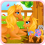icon Pony gives birth