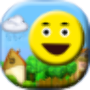 icon Emoji Cloud: Sliding Adventure