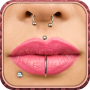 icon Piercing Salon Photo Montage