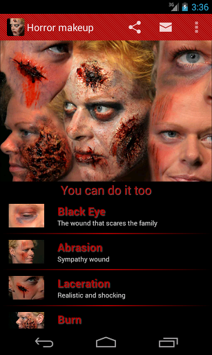 Halloween Horror Makeup Gratis
