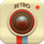icon Retro camera -Vintage grunge