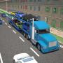 icon Car transport 3D trailer truck