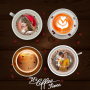 icon Coffee Cup Photo Frame