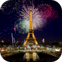 icon Fireworks in Paris Wallpaper