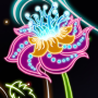 icon Neon Flowers Live Wallpaper