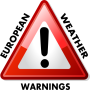 icon European weather warnings