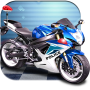 icon 3D Police Motorcycle Race 2016